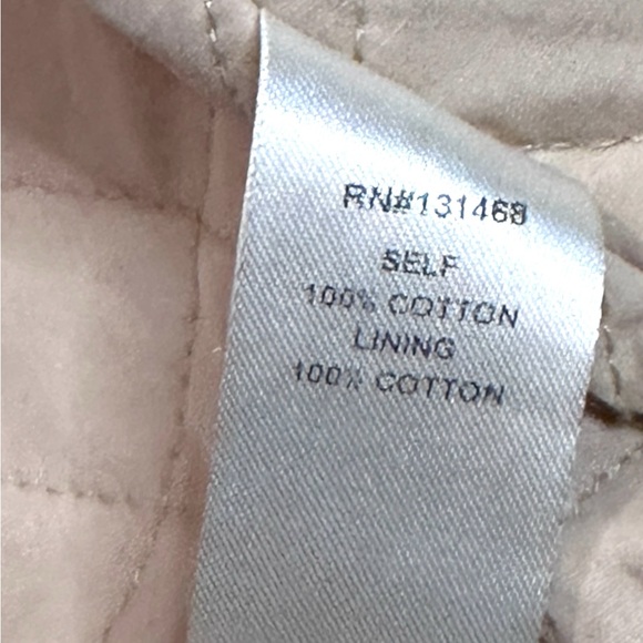 🎉HP🎉 NWT Vernacular Puff Sleeved Cropped Quilted Jacket in Cream. Size Large - Picture 15 of 16